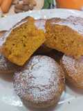 Tortine alle mandorle e carote profumate all'arancia