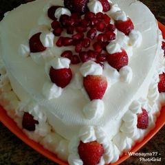 Whosayna’s Whiteforest Cake A picture of Whosayna’s Whiteforest Cake.