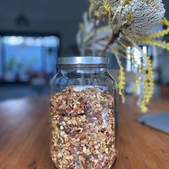 My mother in law’s granola 💗 A picture of My mother in law’s granola 💗.