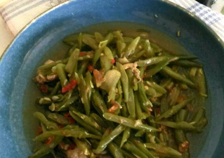 Resep Rica Buncis no santan Anti Gagal