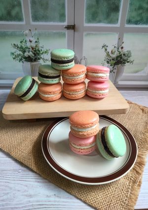 Foto resep Macaron (swiss method)