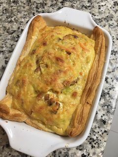 Una foto de Quiche / Hojaldre riquísimo