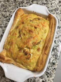 Una foto de Quiche / Hojaldre riquísimo