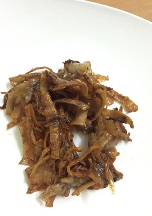 Hình của món Mực Khô Rim Chua Ngọt.