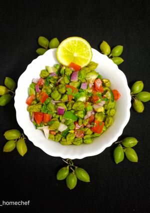 A picture of Fresh Green Chickpeas Salad.
