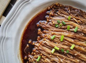 Gambar Enoki butter kicap 1 minit Minsha
