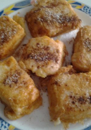 Una foto de Leche frita