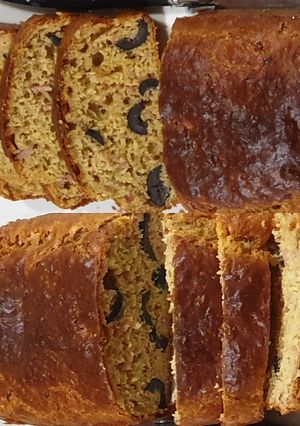 Une photo de Cake olives, jambon, emmental ss mg