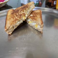 A picture of Cheesy corn toast.