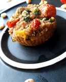 Oats Semolina Savoury Muffins