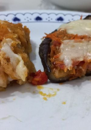 Una foto de Berenjenas y Calabazas rellenas
