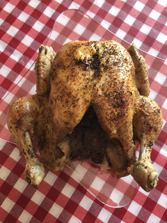 Una foto de Pollo asado (con Ninja Foodi o Instant Pot + Air Fryer)