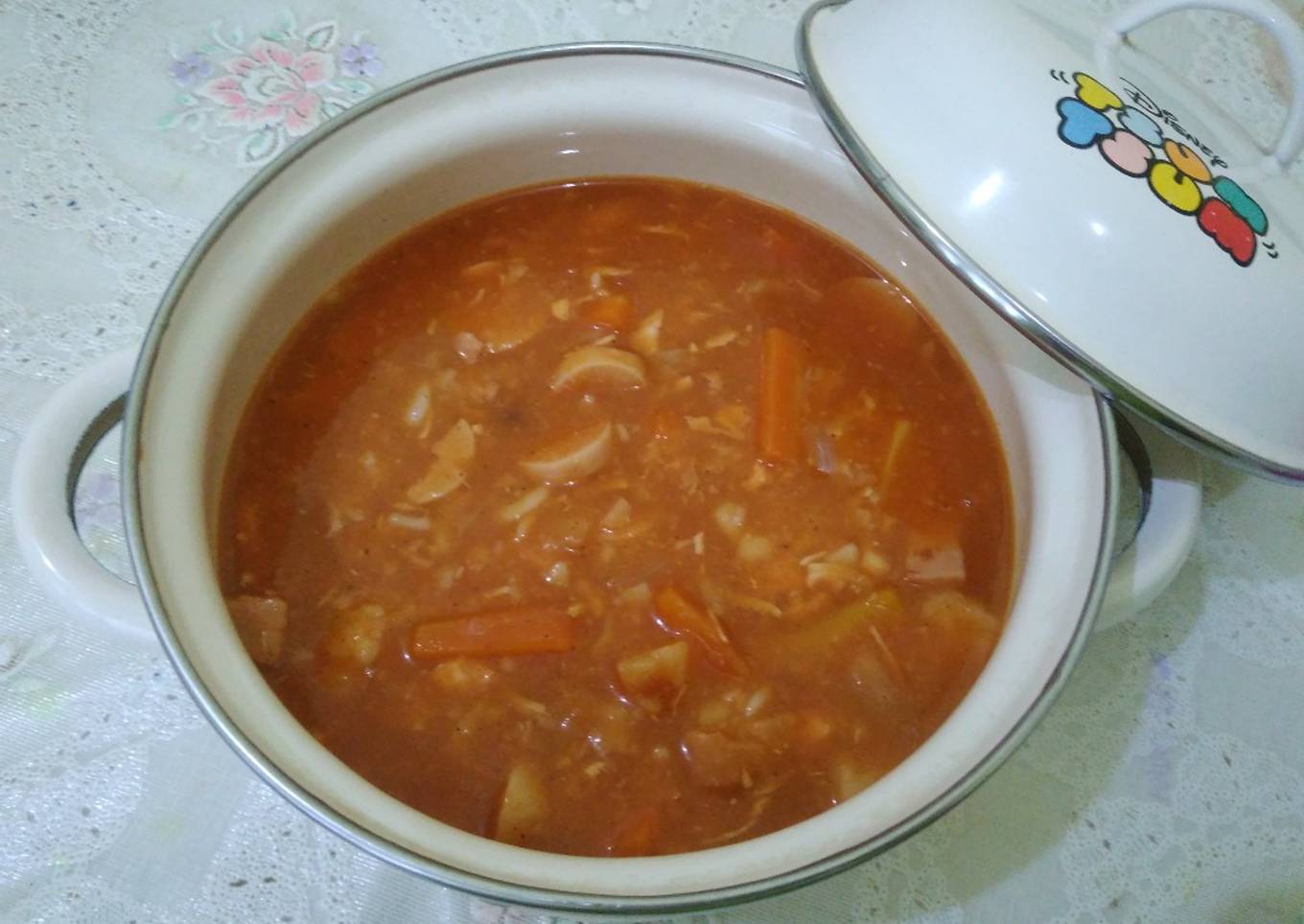 Sop merah (tomat segar) 🍅