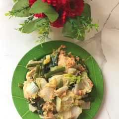 Urap Sayuran Kacang Sawi রেসিপির প্রধান ছবি