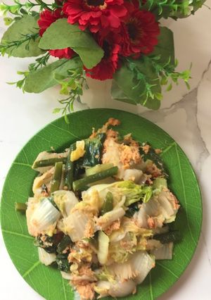Foto resep Urap Sayuran Kacang Sawi