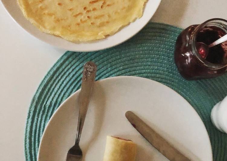 Simple Way to Prepare Homemade Crêpes