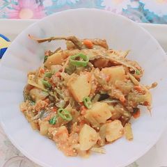 A picture of Mix sabzi.