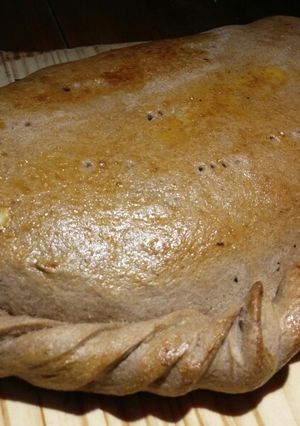 Una foto de Calzone integral de espinaca