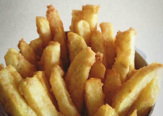 Anti Ribet, Bikin Kentang Goreng Krispi Simple Murah