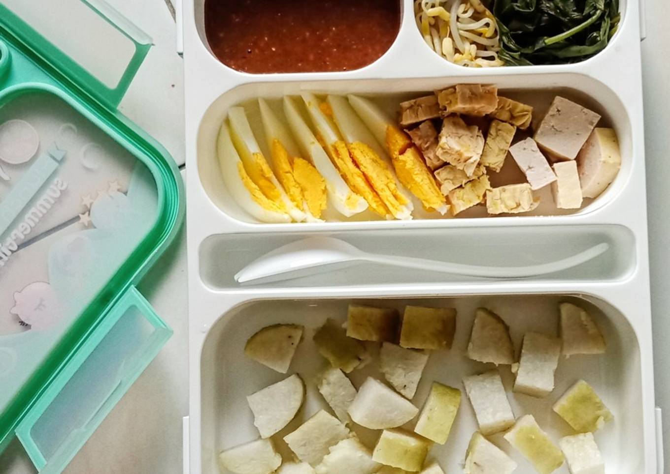 Gado gado ulek bumbu petis