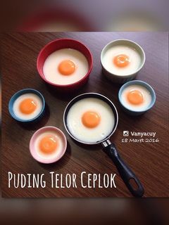 Foto resep Puding Telor Ceplok