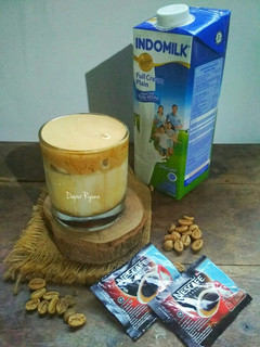 Foto resep Dalgona versi saringan