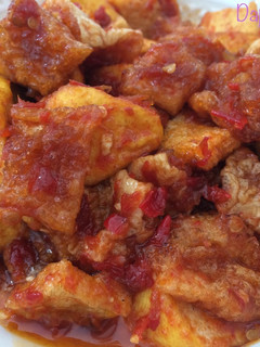 Foto resep Balado tahu kerupuk kulit
