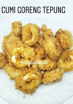 Foto resep Cumi Goreng Tepung