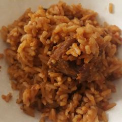 A picture of Sweet jollof rice.