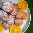 Coconut orange puff puff