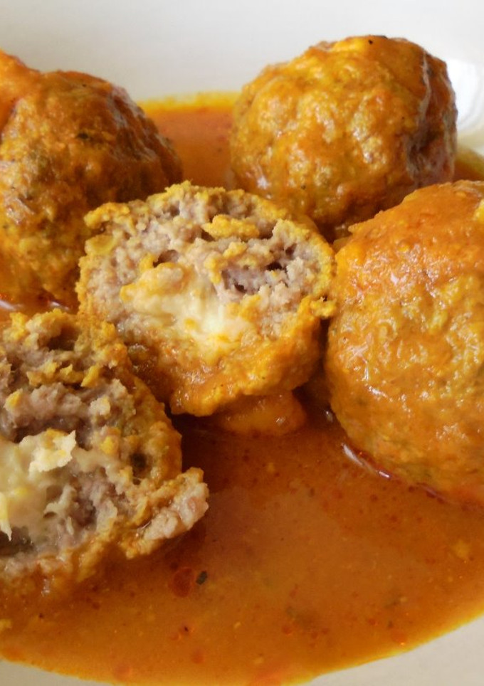 Una foto de Albóndigas al chipotle