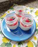 Panna cotta vegana de coco y vainilla 🥥