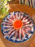 Mực Luộc (Hấp) Mắm Gừng