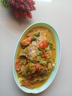 Foto resep Gulai Kepala Kakap Merah