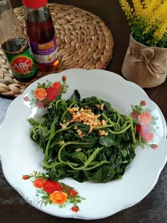 Foto resep Bayam Rebus Minyak Wijen