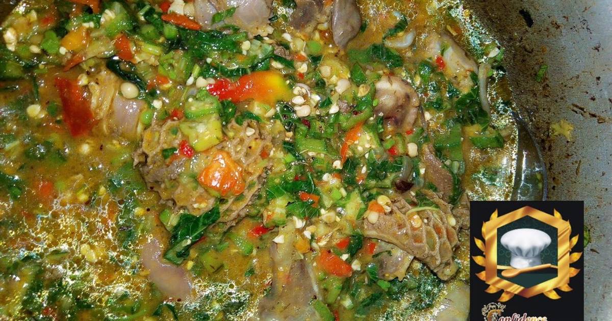 Rich okro soup Recipe by confidence kitchen Cookpad
