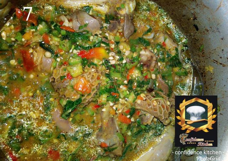 Steps to Prepare Perfect Rich okro soup