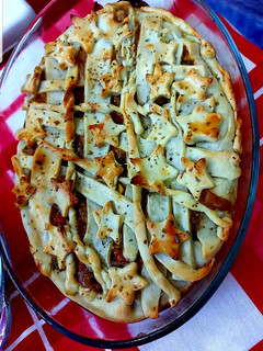 A picture of POT PIE CHICKEN pot pie.