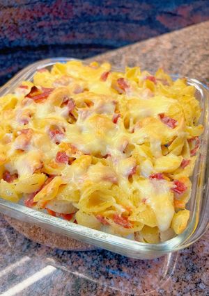 Foto resep Conchiglie Carbonara