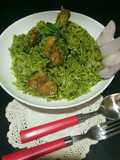 Afghani Zamarod Rice
