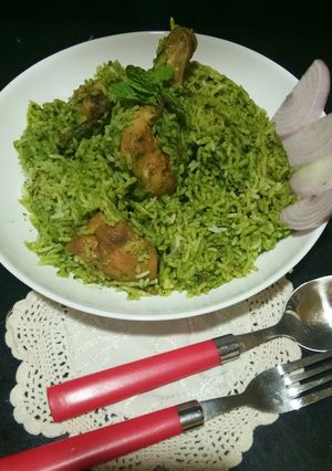 A picture of Afghani Zamarod Rice.