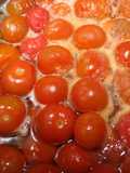 Tomates cherrys en almíbar de sidra
