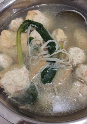 Foto resep Sup Tahu baso ayam udang