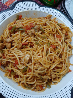 A picture of Spaghetti.