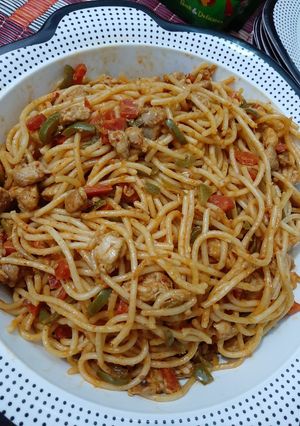 A picture of Spaghetti.