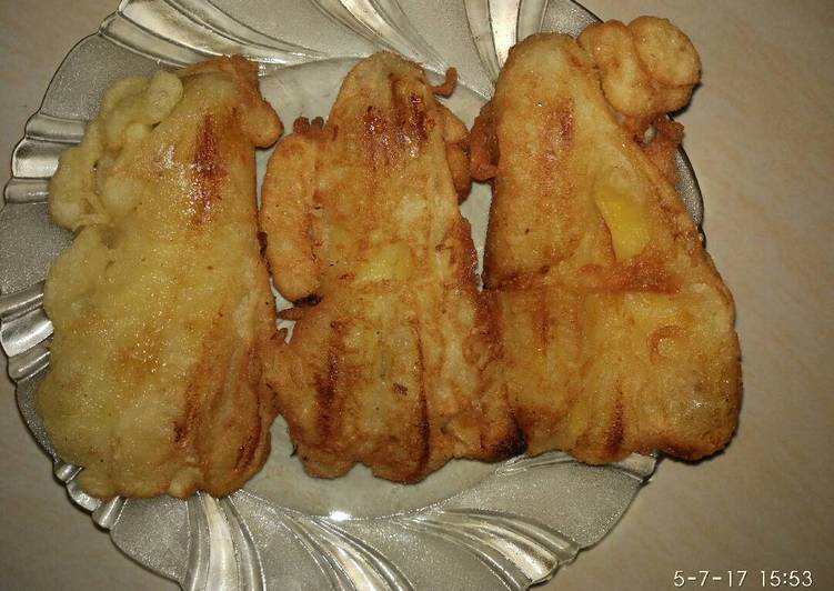 Pisang goreng simple kreyes