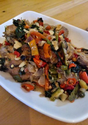 Foto resep Ayam Pedas Bumbu Kemangi
