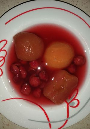 Gyümölcsleves recept fotója