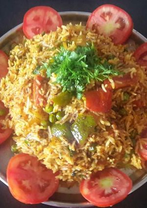 A picture of Tomato rice.