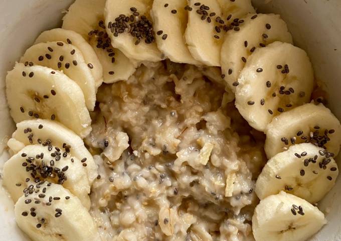 Simple oatmeal for breakfast GERD friendly